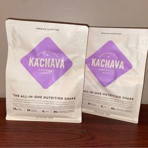 2 Bags Ka'Chava Coconut Acai Nutrition Shake